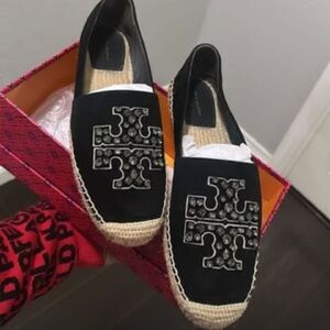 Tory Burch new espadrilles size 10